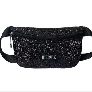 New Sequin Pink Fanny Pack. Waist Bag Mini Women